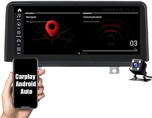 Android 11 Авторадио Автомобилната навигация за Mw 3 series F30 F31 F34 4 серия F32 F33 F36 F80 M3 M4 F82 NBT 10,25-Инчов сензорен екран, Поддръжка на Carplay DSP БТ Wifi Dab + огледално линк, Snapdragon 662,8 + 256G