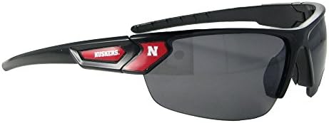 Nebraska Cornhuskers Черни Червени Спортни Мъжки Дамски Слънчеви Очила NU S12JT