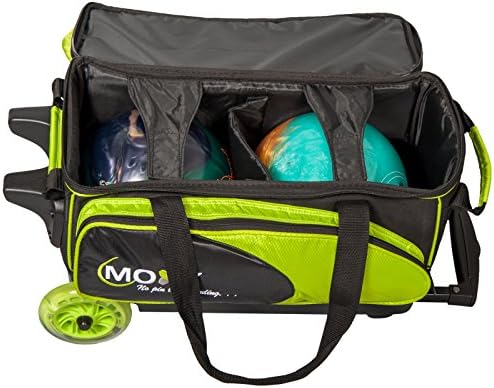 Чанта за боулинг Мокси Bowling Products Blade Premium с двойна ролка за боулинг - Вар/Черен
