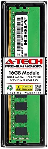 A-Tech 8 GB оперативна памет, за да Synology RackStation RS2421 + NAS | DDR4 2666 Mhz PC4-21300 ECC UDIMM 1Rx8 1.2 288-Пинов Небуферизованный модул DIMM За ъпгрейд на паметта