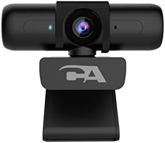 Уеб камера CA Essential 1080HD-AF (WC-2000-2) – Сертифицирана от USB уеб камера Zoom с всенаправленным микрофон за настолни компютри или преносими компютри, уеб-камера 1080p, автофокус?