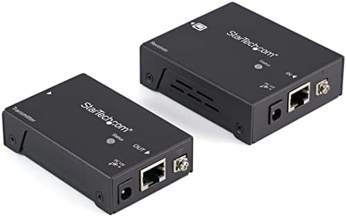 StarTech.com 330 фута (100 метра) HDMI, чрез удължителен кабел CAT5e / CAT6 - HDMI, чрез удължителен кабел CAT5e - HDBaseT Extender - 4K30 - HDMI Видео Extender (ST121HDBTPW)