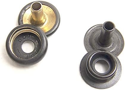 Комплект ключалки с дълги прътове за плътна тъкан или Килим, Черен Оксид, довършителни Military Black (по 50 броя за бройка)