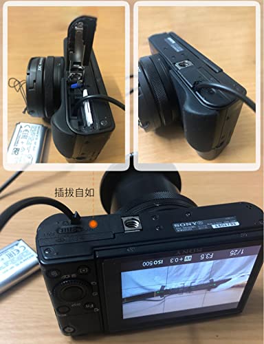 SZRMCC NP-BX1 Сляпо на Батерията с USB Блок Захранване Адаптер Dc адаптер за Sony ZV-1 RX100 M6 M7 M3 M5 M4 RX1-Рефлексен Фотоапарат за запис на видео