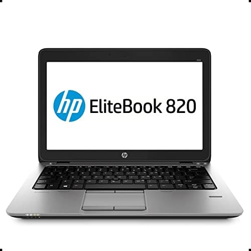 Лаптоп HP EliteBook 820 G1 12,5 инча, Intel Core i5-4300U 1,9 Ghz, 8 GB памет, 500 GB твърд диск, 64-битова версия на Windows 10 Pro (обновена)