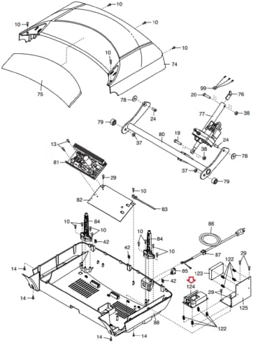 Захранване Hydra Fitness for Exchange с превключване MFR-MP100 374022 Работи с бягаща пътека Epic Freemotion A42T T6.9 2950