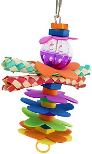 Bonka Bird Toys 1861 Цвете Силата на Птица Играчка Клетка за Папагал Играчка Клетки Папагал Conure