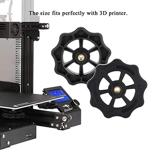 Hilitand 4 бр. 3D Принтери Огнището Платформа Дръжка 3D Принтери резервни Части за CR-10 CR-10s 3D Аксесоари за принтери Лекота на работа