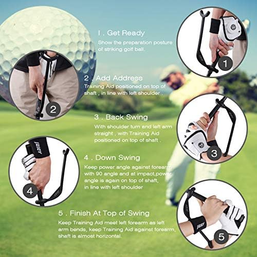 VAAGHANM Golf Swing Trainer Aid Помощни средства за тренировки по голф, за да запази главата на неподвижни Съоръжения за тренировка на голф