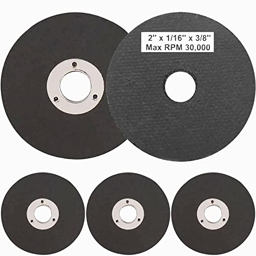 Отрязващи дискове BaiNuo 2 Инча, Шлифовъчни кръгове от метал и Неръждаема стомана, Режещи Инструменти за ъглошлайф, Ултратънък Подсилени диск за рязане на смола с двой