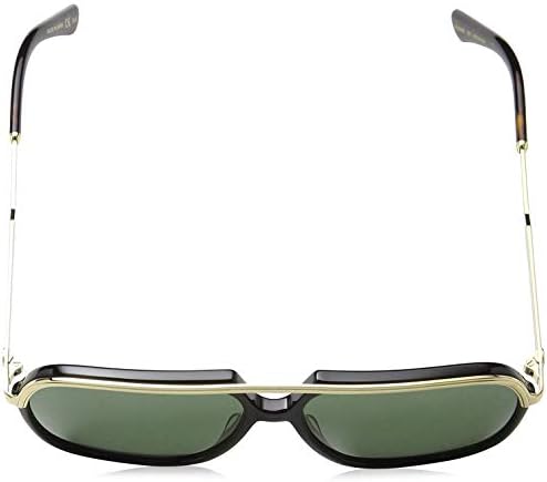 Гучи GG0200S 001 Черен / Златен GG0200S Квадратни Пилотните Слънчеви очила С лещи Категория 3