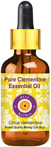 Етерично масло Клементин Deve Herbes Pure (Цитрусовая Clementine) със Стъклен капкомер, Натурално Лечебно, Дистиллированное пара, 5 мл (0,16 грама)