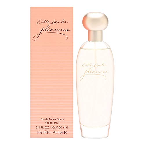 Estee Lauder Pleasures for Women Парфюм вода-спрей, Цветя, 3,4 Течни унции
