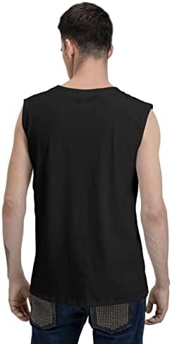 Риза без ръкави KADEUX Lineman, Мъжки t-shirt, Плувни Тениски Без ръкави, Черни