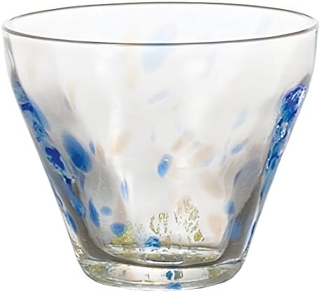 Чашка за саке Aderia Tsugaru Vidro F-62896, 4,1 течни унции (120 мл), Много чаши, Бял, Произведено в Япония