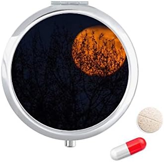 Червена Сянка Планета На Мъглявината Син Калъф За Хапчета В Джоба Кутия За Съхранение На Лекарства Контейнер Опаковка