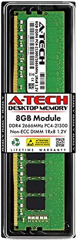 Подмяна на памет A-Tech обем 8 GB, а за Hynix HMA81GU6JJR8N-VK|DDR4 2666 Mhz PC4-21300 UDIMM Без ECC 1Rx8 1.2 V 288-Пинов модул с памет