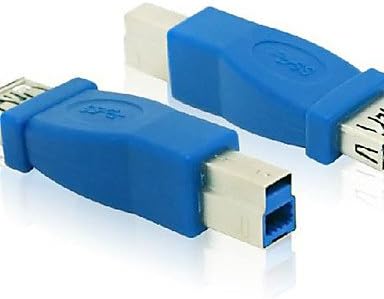 USB 3.0 Женски Адаптер Тип A към USB 3.0 Мъжки Адаптер Тип B за PC, Принтер, Конвертор, Адаптер