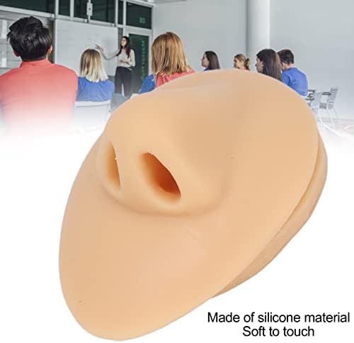 Мека Силиконова Гъвкава Симулация Модел на носа за повторна употреба, Силиконови модел на носа, Имитация на Човешки Модели За Акупунктура, Инструмент За Показване на Обучение Акупунктура, Цвят на кожата