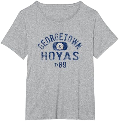 Реколта тениска с логото на Georgetown Hoyas 1789 година на издаване