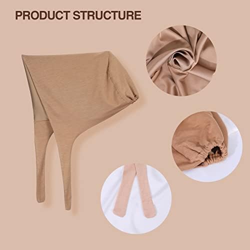 Долната част на хиджаба с подплата от копринен сатен PeacePray, Нескользящий шал за подчертаване на хиджаба премиум-клас, регулируем плътност по ваш вкус