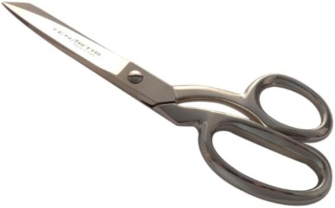 Ножица за плат, шивашки, шиене Tenartis 8 с Лакирани дръжки Италианско производство (никел)