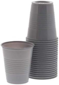 100 Стоматологични чаши - Пластмасови зъбни чаши премиум клас- Пластмасови за Еднократна употреба за Медицински, Стоматологични чаши - здрави и Трайни Чаши за пиене -