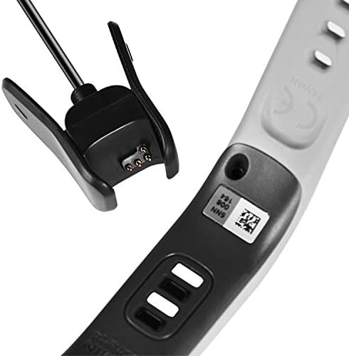 Сменное Зарядно устройство Vivosmart 4, USB Кабел за синхронизация на данни, Кабели За зареждане, Съвместим с smart часовника Garmin Vivosmart 4, Черен - 2 опаковки
