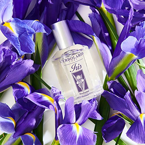 L ' Erbolario Iris - Нотки на бергамот, ирис и ванилия - Чувствен аромат за жени - Сладки нотки на Ирис, се Предават на кожата - Силно се откроява - Дълготраен ефект - 3,3 Мл EDP-спрей