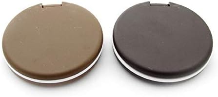 XTYZIL Огледало за грим ZQ Инструмент за грим Карманное Огледало, Мини-тъмно-кафяви Скъпи Шоколадови бисквитки във формата На Случаен цвят (Случаен цвят)
