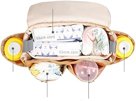 LTDH Подвесная чанта за детска количка, Найлонова чанта-органайзер за колички, Преносим чанта-Органайзер за Колички, Детски Пътна чанта с множество джобове за всички колички (розово, Style2)
