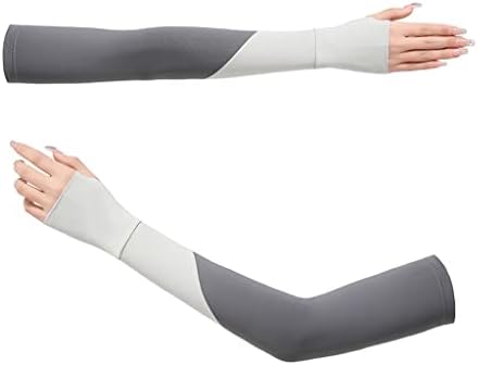 Ръкавици Ice Sleeve Летни Ice Silk Sleeve За мъже и жени Срастване на Удължен Външно ръкави Armguard (Цвят: A, размер: Един размер)