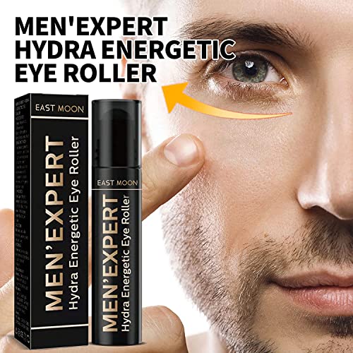 DRDGL Мъжки Expert Hydra Energetic Eye Roller, мъжки хидратиращ валяк за очите vitality eye roller, стягаща лифтинг за премахване на торбички под очите, премахване на фините линии и тъмните кръгове (2 бр.)