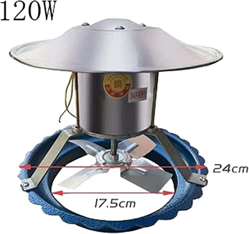 Фен на комина SEVEEZ 120 W Дымоудалитель, Вентилатор за Камина, Вентилатор за комин, Вентилатор за барбекю, 14 ~ 21 см