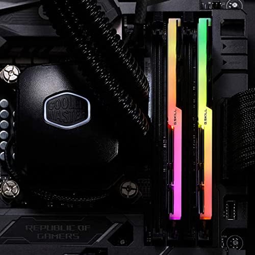 G. Skill Trident Z серия RGB 16 GB 2 x 8 GB) 288-пинов SDRAM DDR4 4000 (PC4-32000) CL18-22-22-42 1.35 V Двуканална памет настолна Модели F4-4000C18D-16GTZRB