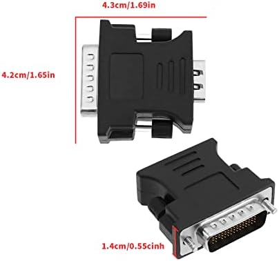 DMS-59pin Мъжки към HDMI 1.4 19Pin Женски удължителен кабел Адаптер за PC Видео карта Компютърен Кабел Адаптер Компютърни Аксесоари