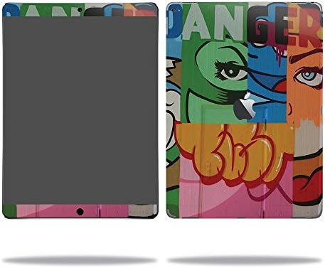 Корица MightySkins, съвместима с iPad Apple Pro - Опасна | Защитно, здрава и уникална Vinyl стикер | Лесно се нанася, се отстранява и обръща стил | Произведено в САЩ