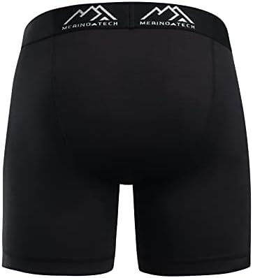 Меринос.tech Merino Wool Mens Underwear - Мъжки Гащи-Боксерки с Базовия слой от Мериносова вълна за мъже