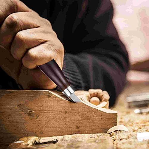 3 бр. Дървообработващи строително дърводелски Инструмент За подмяна на дървена дръжка - (Цвят: тъмно червено, размер: 11x3,5 см)