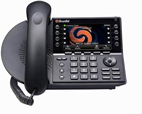 IP телефон SHORETEL IP480 - PoE - (захранване в комплекта не е включена) (обновена)