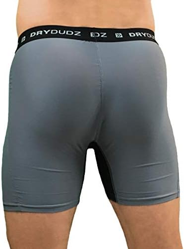 Мъжки Компресия шорти Dry Dudz Hydro-Tech Сив цвят