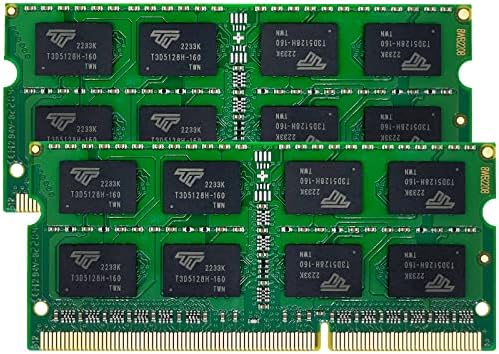 Комплект Timetec 32 GB (4x8 GB), който е съвместим с Apple iMac края на 2015 г. (27-инчов с дисплей Retina 5K) DDR3L 1867 Mhz/1866 Mhz PC3L-14900 2Rx8 CL13 1,35 В 204-пинов модул с памет sodimm памет Ъпгрейд на ram памет
