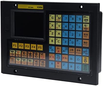 Контролер с ЦПУ 3,5-инчов LCD дисплей, Рычажный Фрезерно-Пробивна машина, 2 Аналогови шпиндела за постоянен ток 24 В (5 оси)