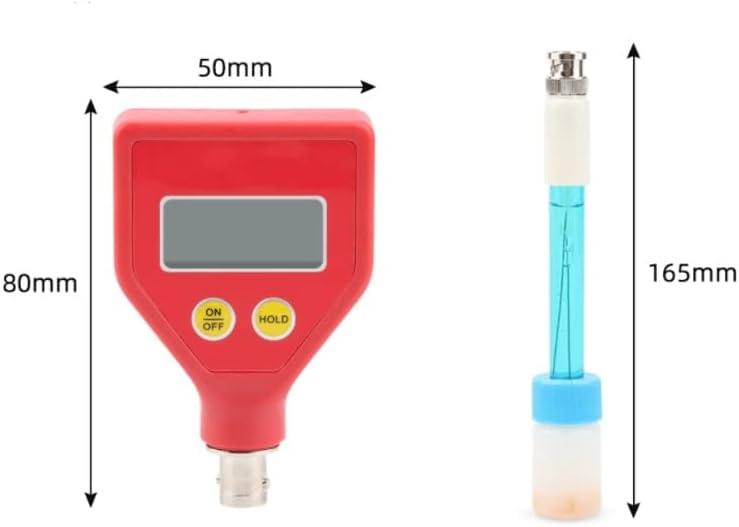 JFGJL Метър Цифров Измерител на Киселинност pH Тестер за Измерване на Почвата Тестер за Растения, Цветя Измерване на Киселинност pH Зеленчуци