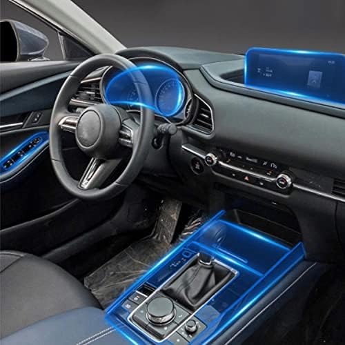 Защитно фолио от TPU за интериора на колата RUSWEST, за Mazda CX-30 2020 2021