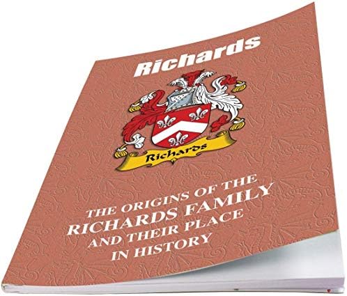 I LUV ООД Брошура за историята на имената валлийской семейството Ричардс с кратки исторически факти