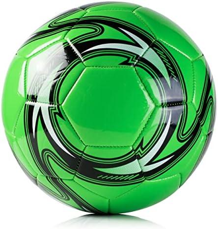 Футболна топка Western Star Размер 3 Размер 4 и размера на 5 - Официален тегло мача - 5 Цвята - За младежи и възрастни футболисти - Навити дизайн - Здрава, устойчива конструкци