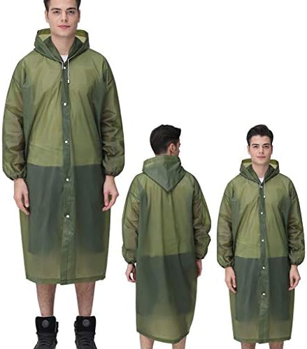 Колоездене якета за Мъже EVC Raincoat Модни Дебели Възрастни Прозрачни Спасителни Жилетки за Каяци за Възрастни плюс Размер