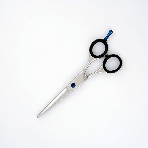 Ultra Shears 5,5 професионални ножици за грижа за домашни любимци с перка в синьо, лъскава полиране