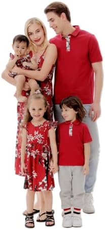 Мама и аз, едно и също Облекло, Дамски Рокли са с Цветен Модел на Ремешках, Риза с къси ръкави за Мъже, Семейна Лятна Ежедневни Облекла